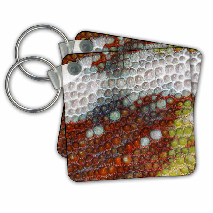 Key Chain - Skin pattern on Panther chameleon Reptiles