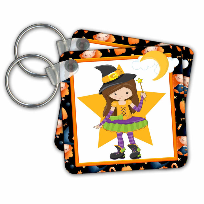 image of set of 4 Key Chains