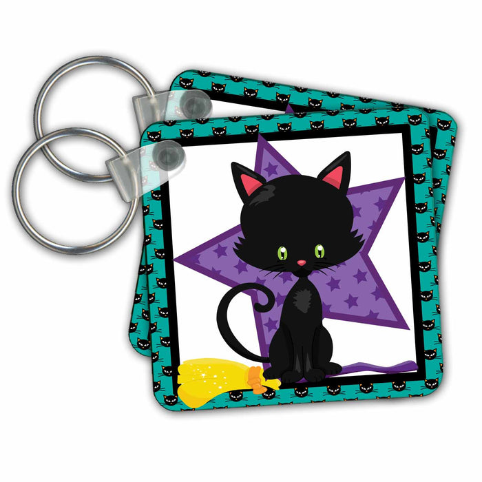 image of set of 6 Key Chains