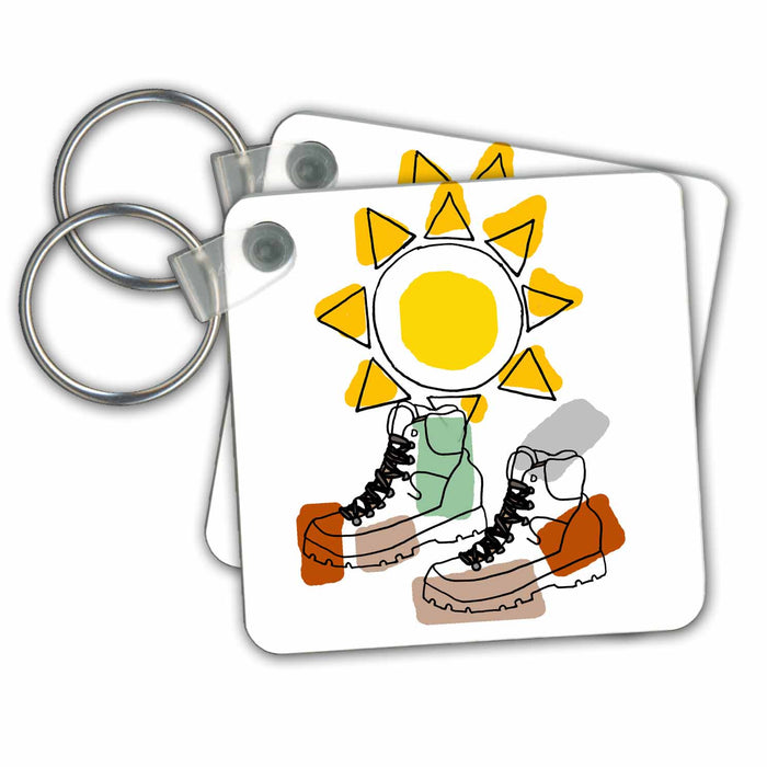 image of set of 2 Key Chains