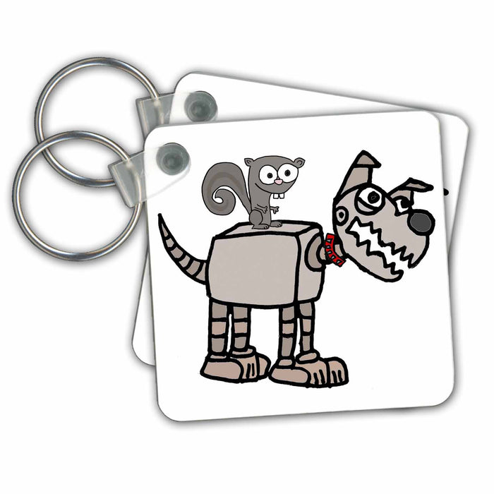 image of set of 4 Key Chains