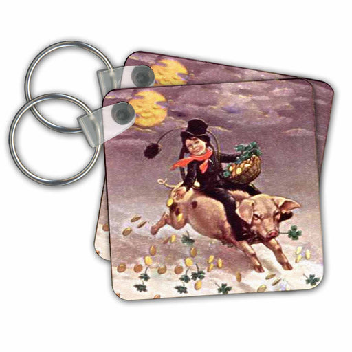 image of set of 2 Key Chains