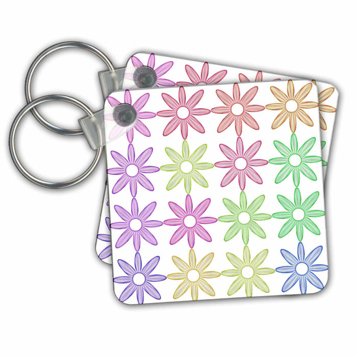 image of set of 4 Key Chains