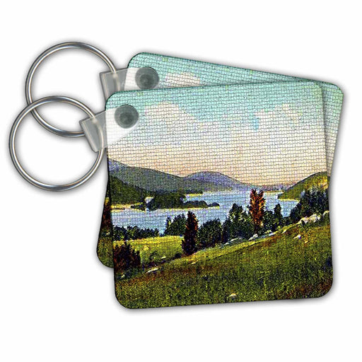 image of set of 2 Key Chains