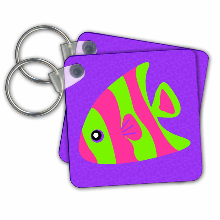 image of set of 6 Key Chains