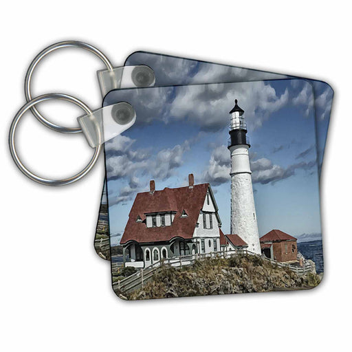 image of set of 2 Key Chains