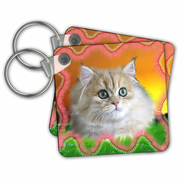 Key Chain - Cute Kitten Cats