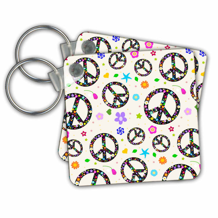 image of set of 6 Key Chains