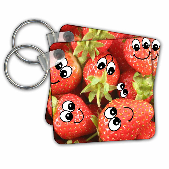 image of set of 4 Key Chains