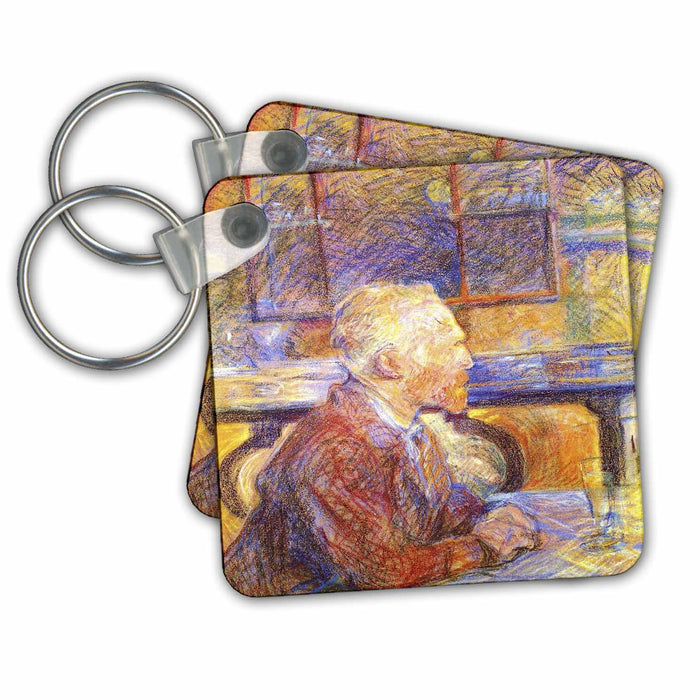 image of set of 4 Key Chains