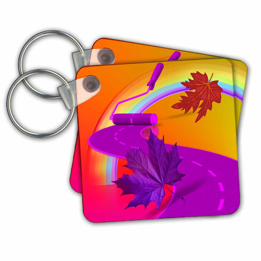 image of set of 2 Key Chains