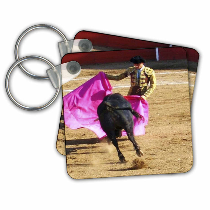 Key Chain - Mexican Bull Fight All Things Mexican