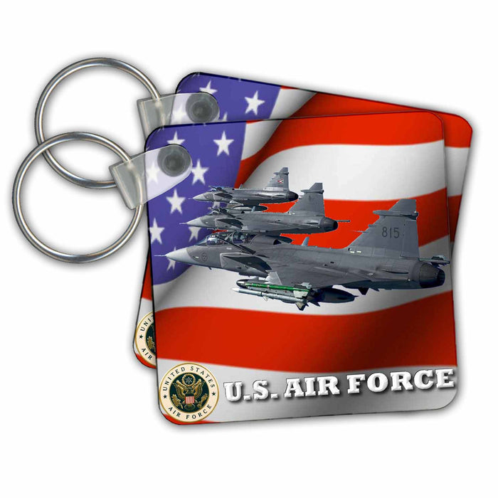 Key Chain - United States Air Force Jr Patriotic