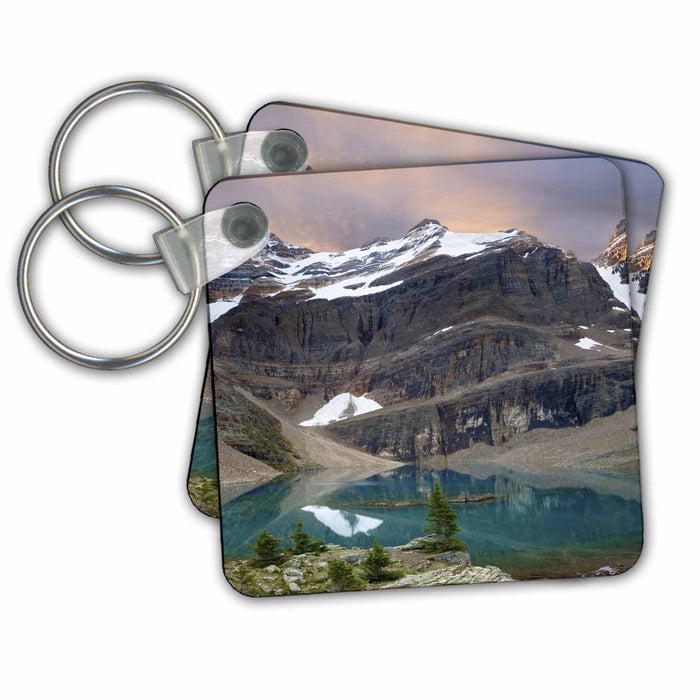 Key Chain - British Columbia, Yoho NP, Lake Oesa -CN02 BJA0026 - Janyes Gallery Mountain Lakes