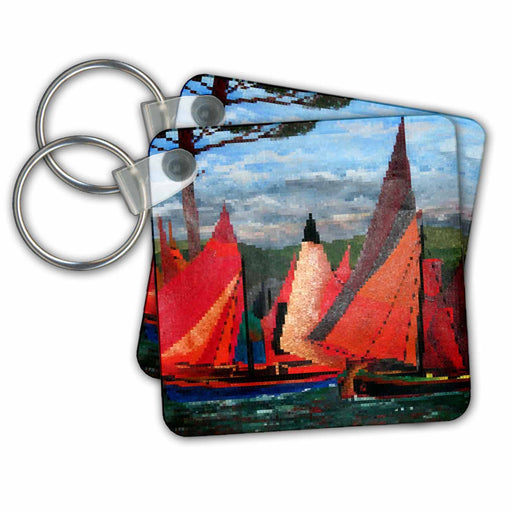 image of set of 2 Key Chains