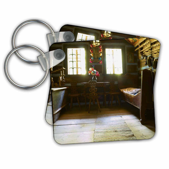 Key Chain - Chamber in the old cottage Photography – Landscapes