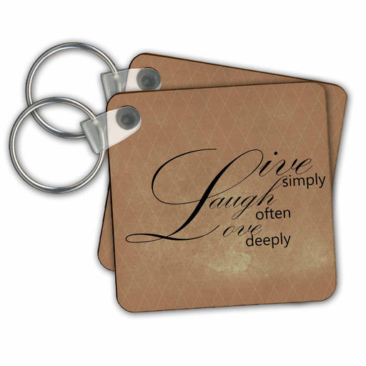 image of set of 2 Key Chains