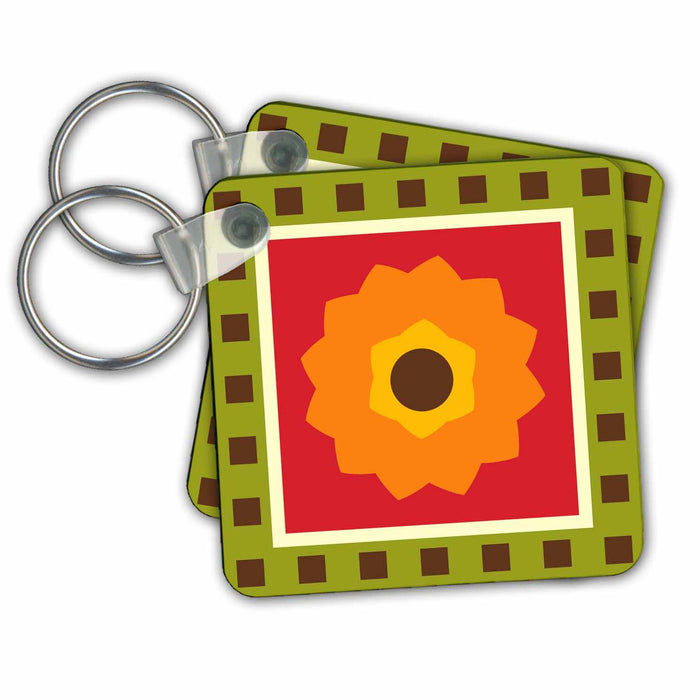 image of set of 4 Key Chains