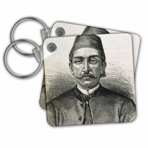 image of set of 2 Key Chains