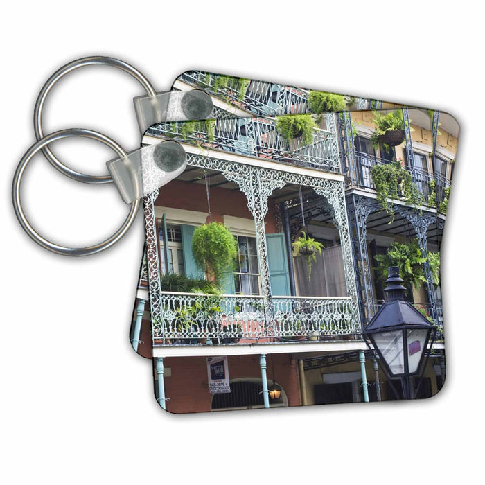 Key Chain - Louisiana, New Orleans, French Quarter - US19 RTI0002 - Rob Tilley New Orleans