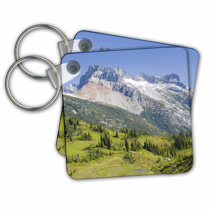 Key Chain - Washington Glacier Peak Wilderness Bonanza Peak - US48 JWI2361 - Jamie and Judy Wild Washington