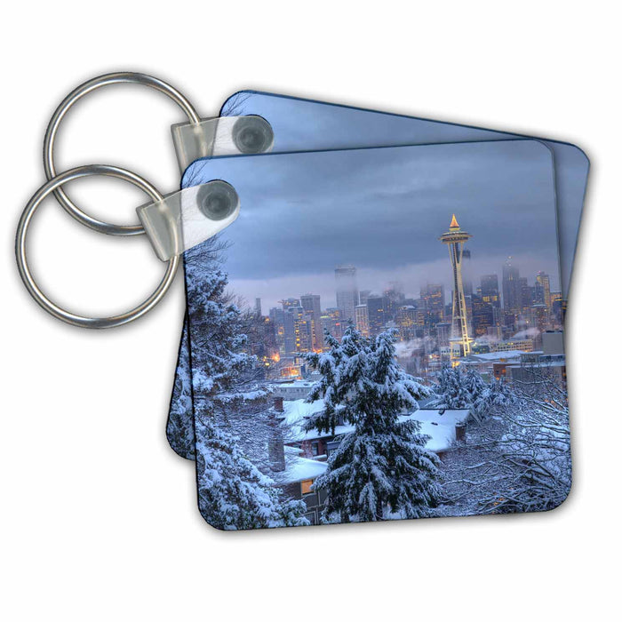 image of set of 4 Key Chains