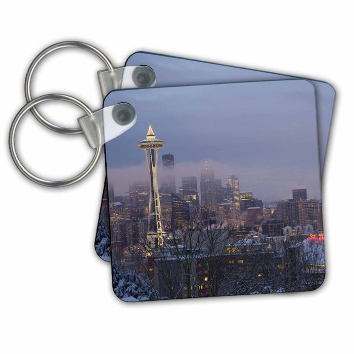 Key Chain - Seattle, Kerry Park, Space Needle - US48 JWI2643 - Jamie and Judy Wild Seattle