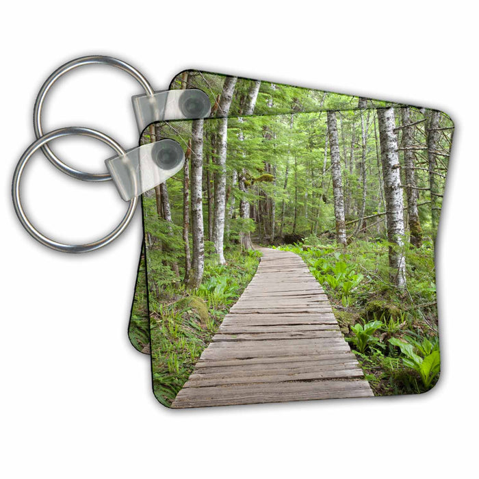 Key Chain - Washington, Mt Rainier NP, Trail of the Shadows - US48 JWI3200 - Jamie and Judy Wild Washington