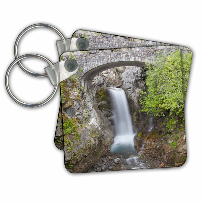 Key Chain - Washington, Mt Rainier NP, Christine Falls - US48 JWI3207 - Jamie and Judy Wild Waterfalls