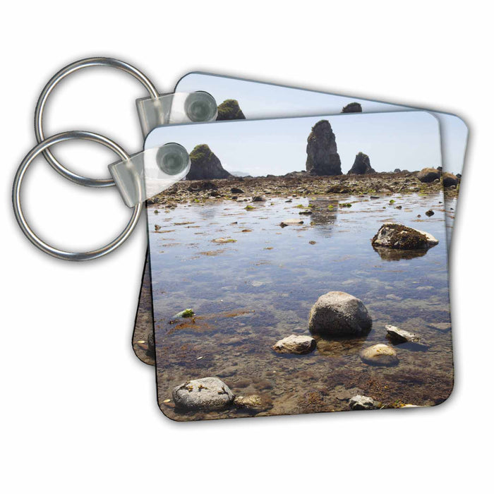 Key Chain - WA, Olympic NP, Cape Alava, Beach Seastacks - US48 JWI3324 - Jamie and Judy Wild Beaches