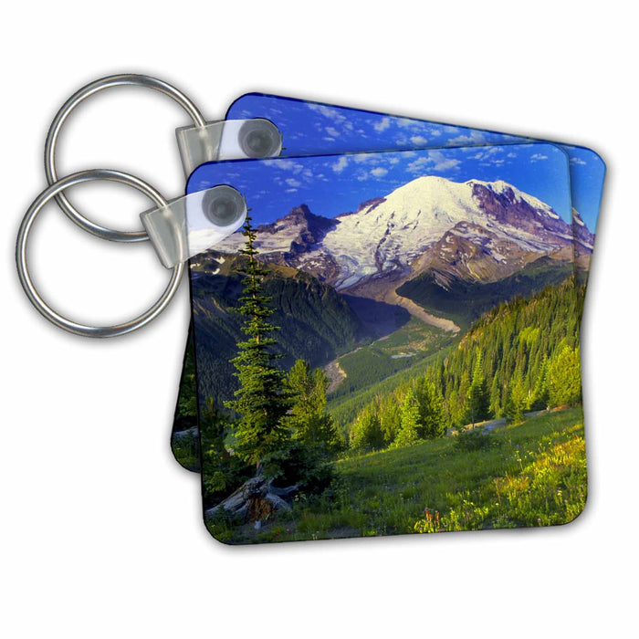 Key Chain - USA, Washington, Mt. Rainier National Park - US48 RDU0093 - Richard Duval Washington