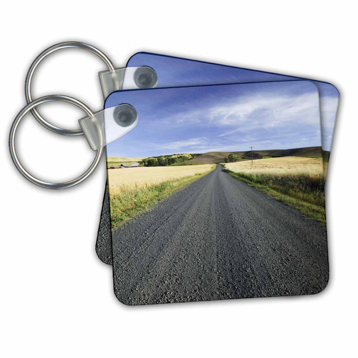 Key Chain - Washington, Walla Walla, Back Road, Country Barns - US48 TEG0207 - Terry Eggers Barns