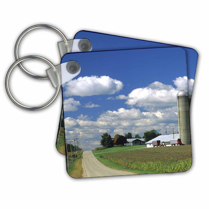 Key Chain - Dairy farm in Northeast Wisconsin - US50 DFR0019 - David R. Frazier Farms