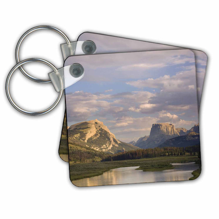 Key Chain - Wyoming, Square Top Mountain, Green River Lake - US51 BJA0040 - Jaynes Gallery Lakes