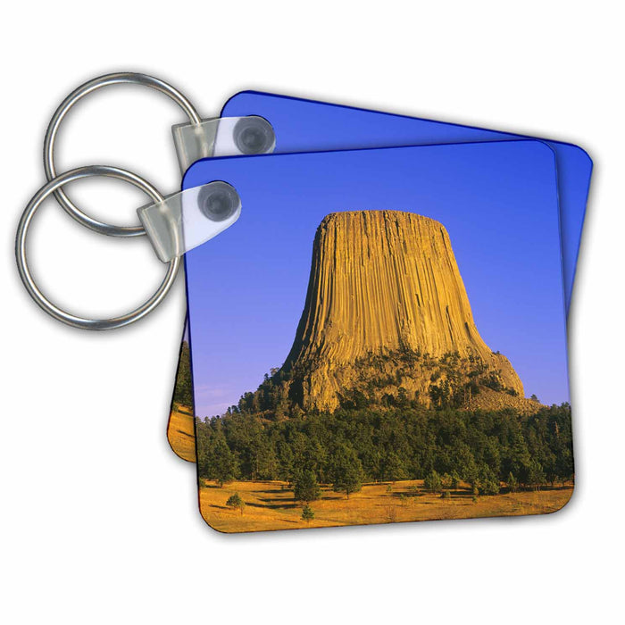 Key Chain - Devils Tower National Monument in Wyoming - US51 CHA0096 - Chuck Haney Wyoming