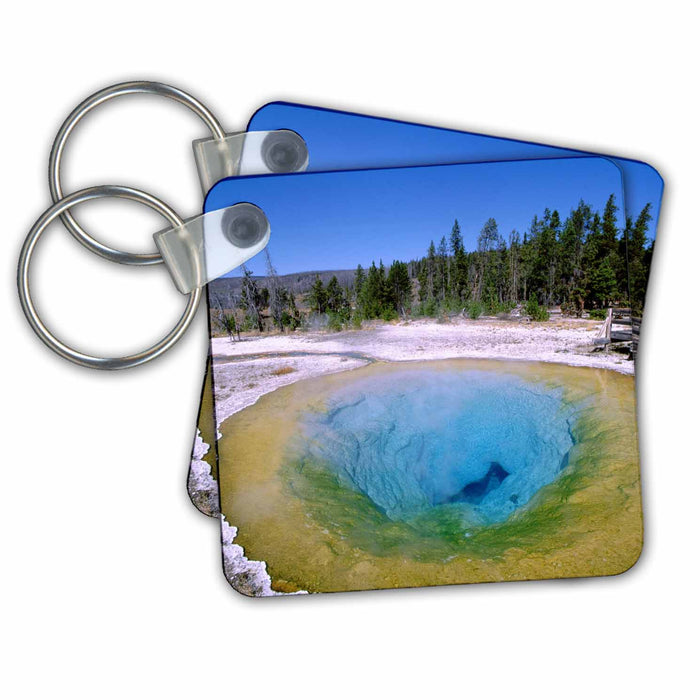 Key Chain - Wyoming, Yellowstone NP, Geyser Basin - US51 CMI0012 - Cindy Miller Hopkins Yellowstone