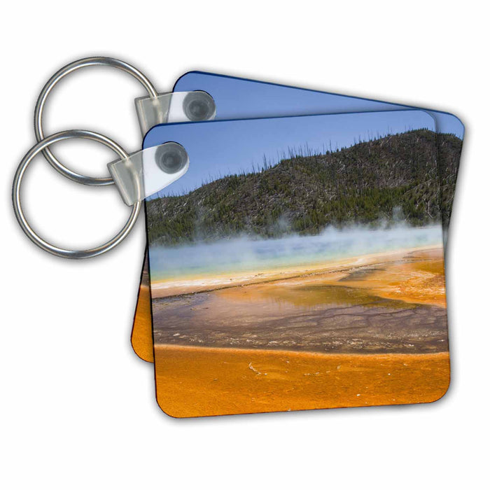 Key Chain - Wyoming, Yellowstone NP, Grand Prismatic Spring - US51 JWI0281 - Jamie and Judy Wild Yellowstone