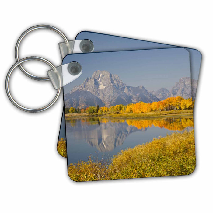 Key Chain - Wyoming, Grand Teton NP, Mt Moran, Snake River - US51 JWI0479 - Jamie and Judy Wild Wyoming