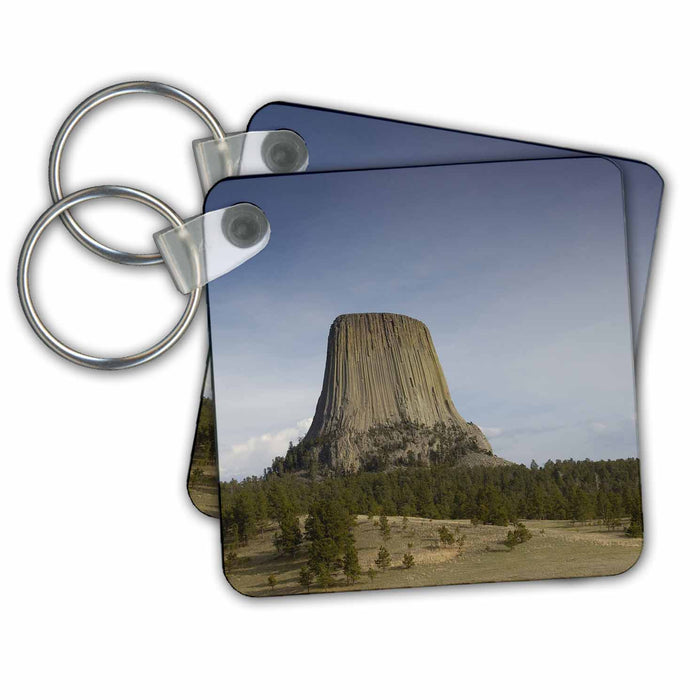 Key Chain - Devils Tower National Monument, Wyoming - US51 POX0055 - Pete Oxford Wyoming