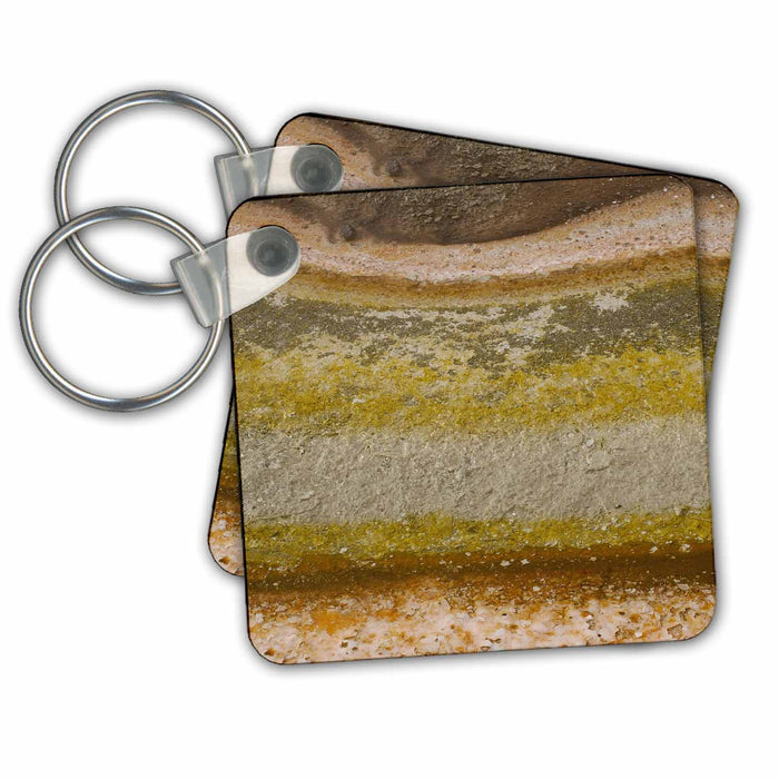 Key Chain - Sulphur Caldron, Yellowstone NP, Wyoming, USA - US51 POX0125 - Pete Oxford Yellowstone