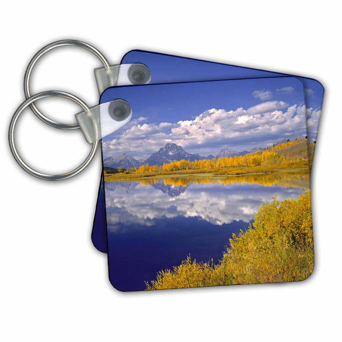 Key Chain - Wyoming, Grand Teton NP, Snake River, Oxbow Bend - US51 RER0016 - Ric Ergenbright Wyoming