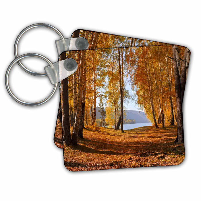 Key Chain - Autumn Forest Autumn