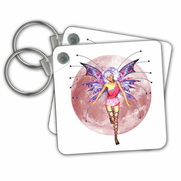 Key Chain - Spring Fairy Moon Fairies