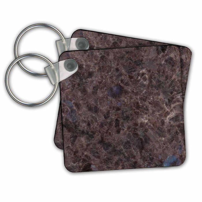 Key Chain - Ladrador Antique granite print Anne Collections Granite