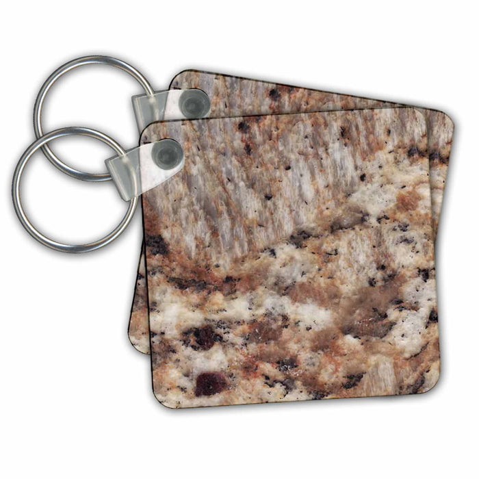 Key Chain - Santa Cecilia granite print Anne Collections Granite