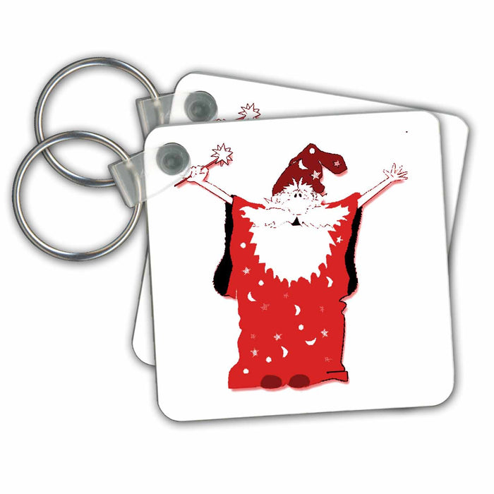 Key Chain - Red Magical Wizard.jpg Childrens Art II