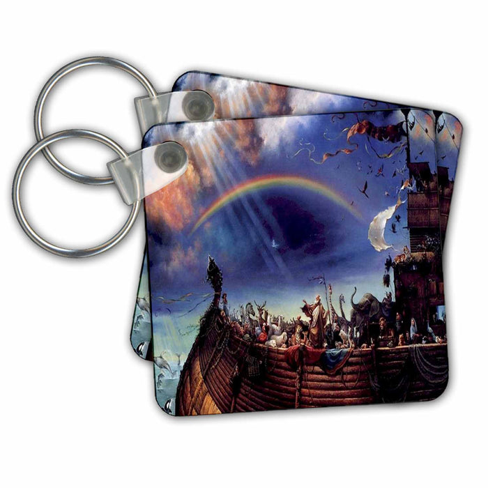 Key Chain - Rendering Of Noahs Ark On The Sea.jpg Historic People and Places