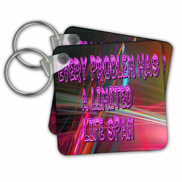 Key Chain - Great gift of encouragement Slogans and Sayings