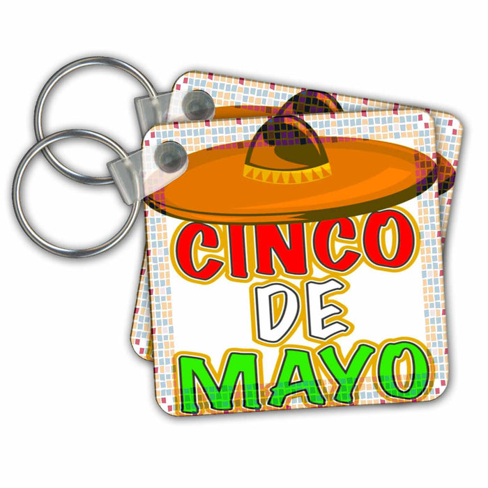 Key Chain - Cinco De Mayo Clip Art Ethnic