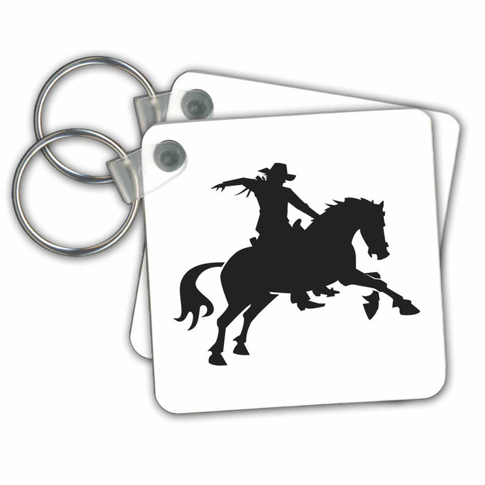 Key Chain - Bronc Rider Old West